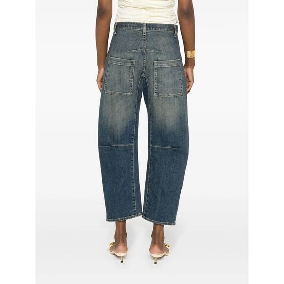 Nili Lotan Blue Denim - Tapered Jeans Women - Picture 3 of 5